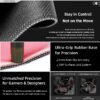 YOYOFOX Ultra-Precision Non-Slip Gaming Mouse Pad 450x400mm (17.7x15.7In) - 360° Lock Rubber Base, Sweat-Proof & Durable for Pro Gamers/Designers